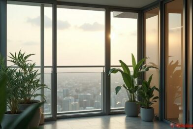 Fechamento de Sacada com Vidro