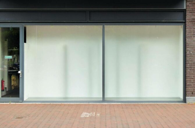 Vitrine de Loja em Vidro